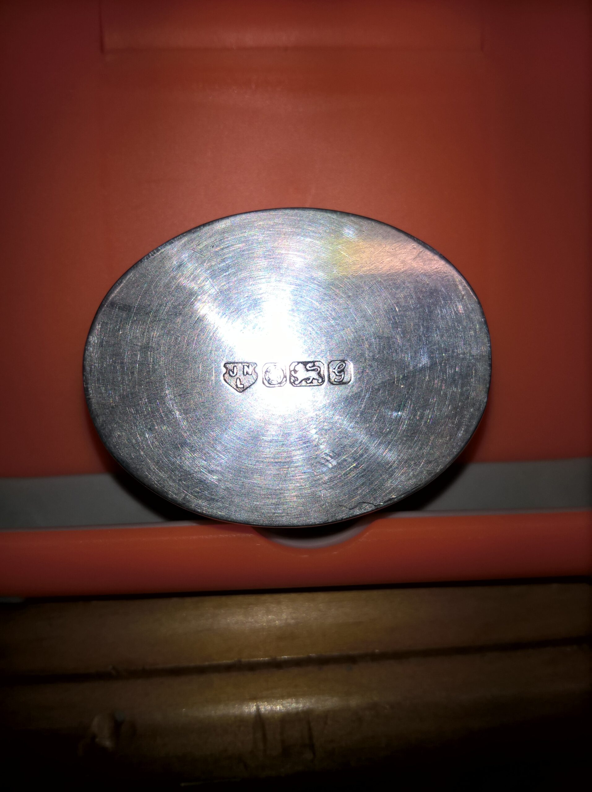 silver pill box - Image 6