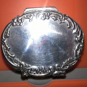 silver pill box