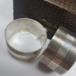 Silver Napkin Rings