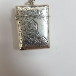 Sterling Silver Vesta Case